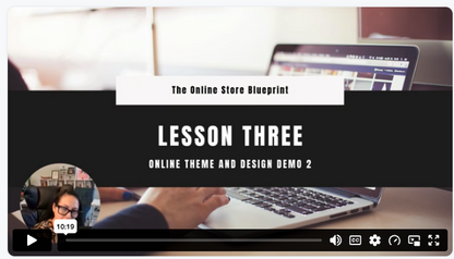 The Online Store Blueprint